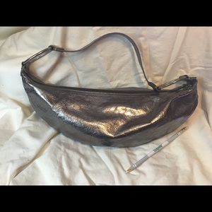 Tano Silver Metallic Bag